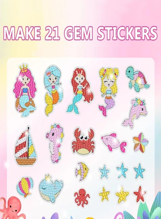 ستوريو مجموعة ستوريو الفنية والحرفية لتزيين الجدران بملصقات الأحجار الكريمة اللامعة، مجموعة الرسم بالألماس اللامع، للأعمار من 4 سنوات فما فوق - Image 3